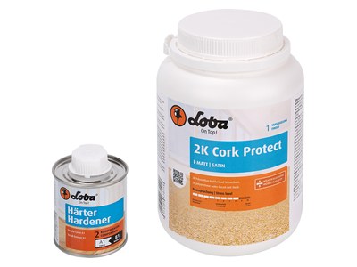 Лак Loba 2K Cork Protect, 1 л — клей и лак
